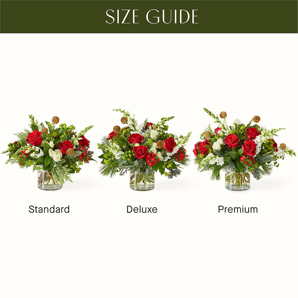 Deck the Halls Bouquet –  Ros-al Floral, Forest City PA