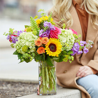 Vibrant Greetings Bouquet –  Ros-al Floral, Forest City PA
