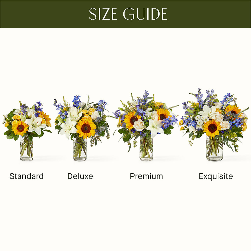 Wonderfully Sunny Bouquet –  Ros-al Floral, Forest City PA
