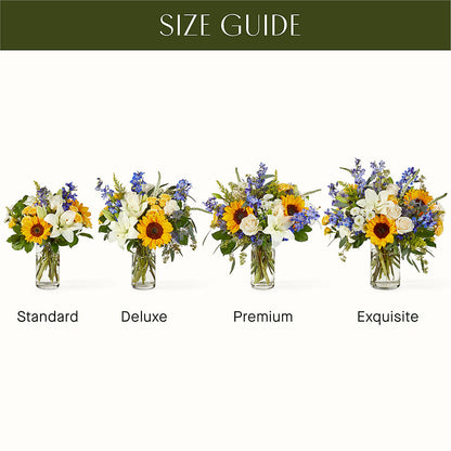 Wonderfully Sunny Bouquet –  Ros-al Floral, Forest City PA