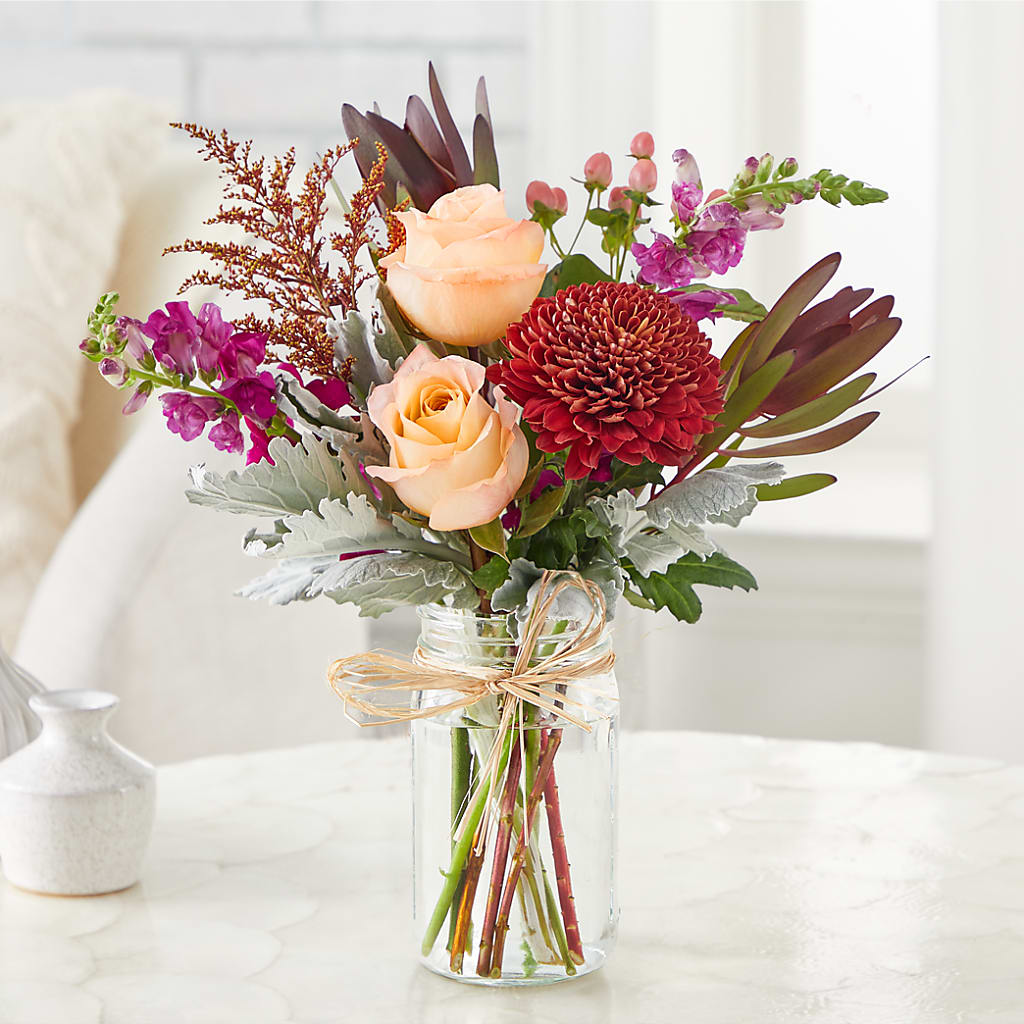 Moody Hues Bouquet –  Ros-al Floral, Forest City PA
