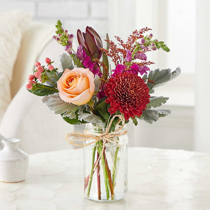 Moody Hues Bouquet –  Ros-al Floral, Forest City PA