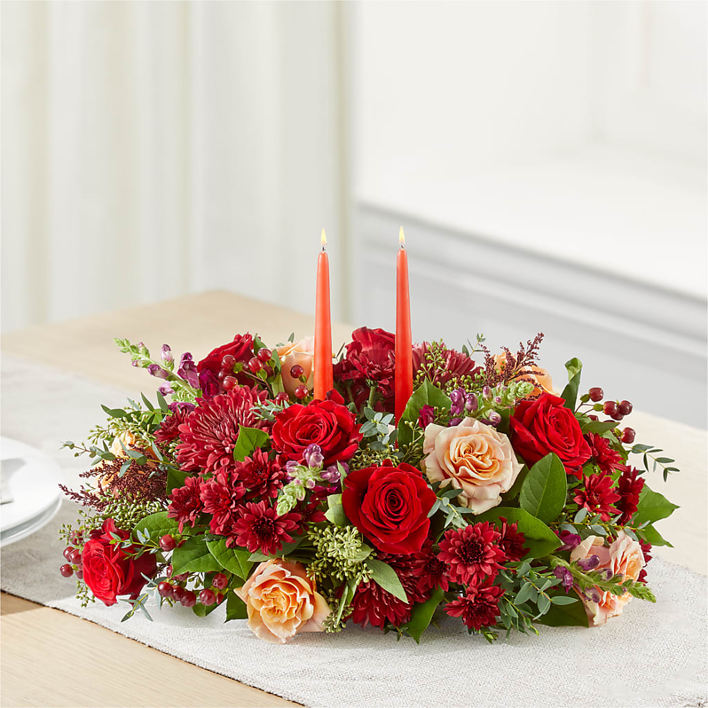 Most Thankful Centerpiece –  Ros-al Floral, Forest City PA