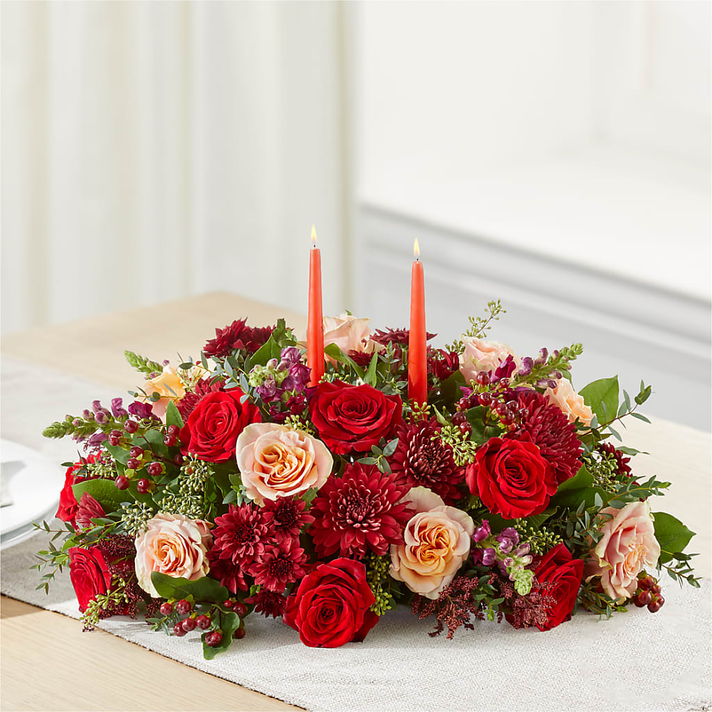 Most Thankful Centerpiece –  Ros-al Floral, Forest City PA