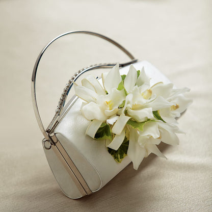 White Purse Decor –  Ros-al Floral, Forest City PA