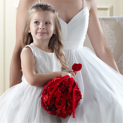 Pure at Heart Flower Girl Arrangement –  Ros-al Floral, Forest City PA